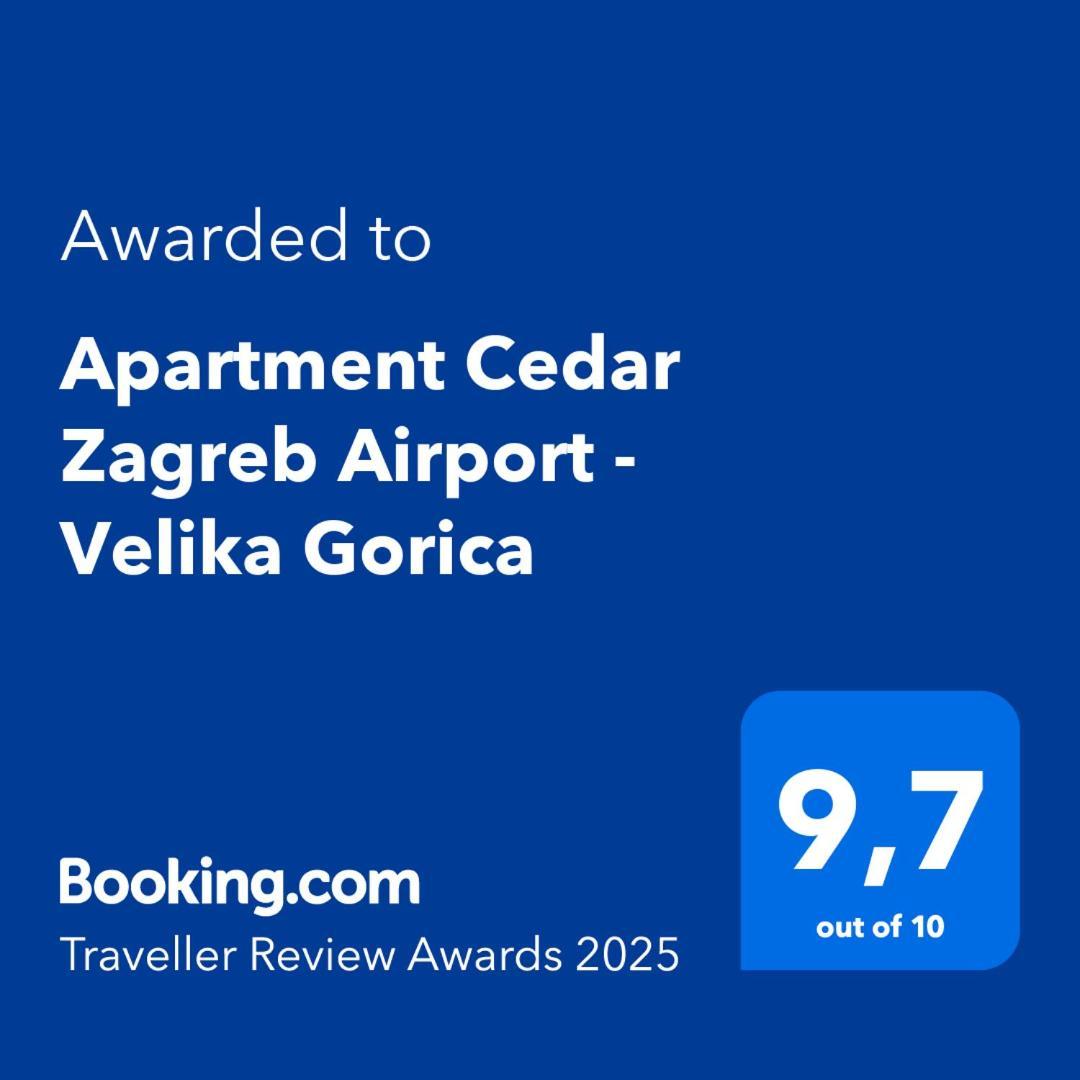 Apartment Cedar Zagreb Airport - Velika Gorica Scitarjevo Exteriér fotografie